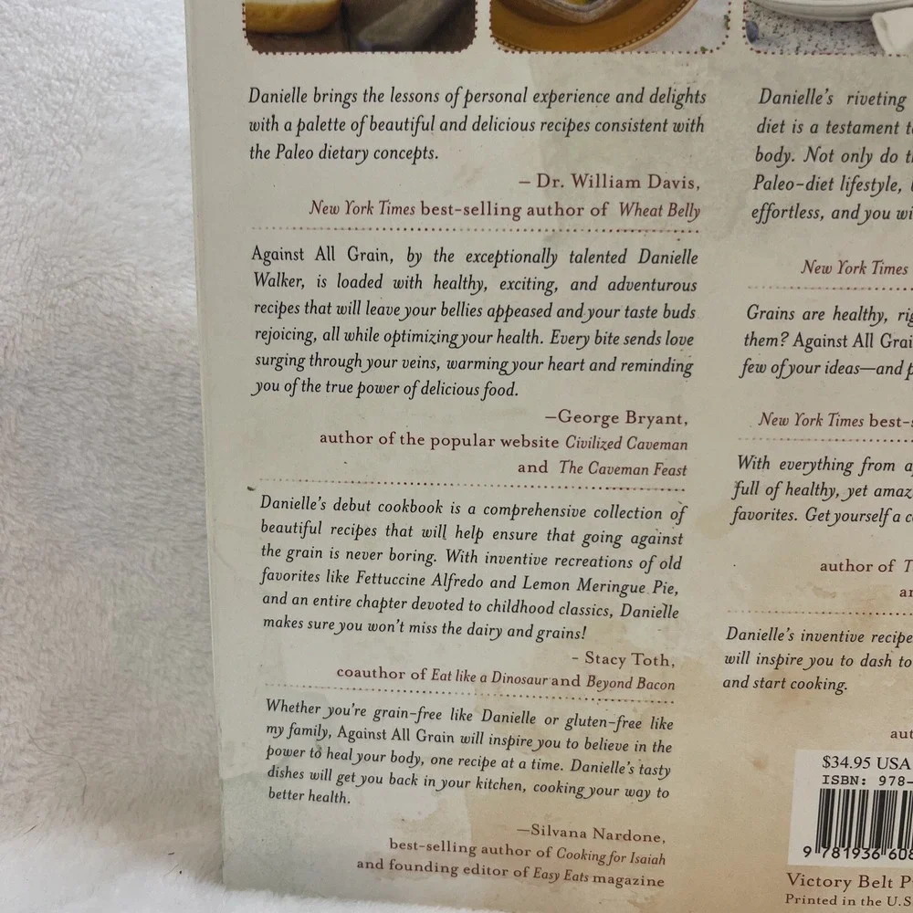 Against All Grain Cookbook by Danielle Walker Gluten Free‎ Paleo Recipes